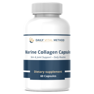 Marine Collagen Capsules ( 1 Bottle, 60 Capsules)